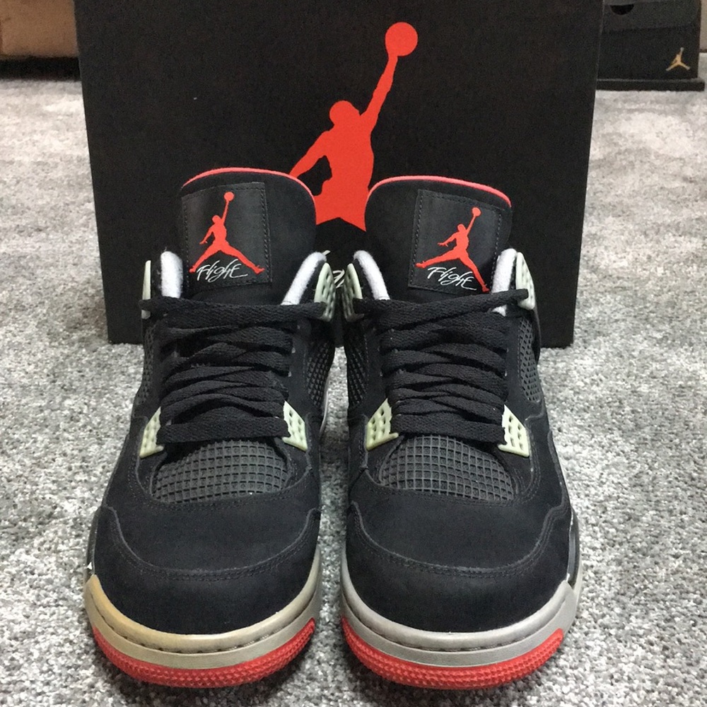 Jordan 2012 Bred 4s Size 10.5 Men’s